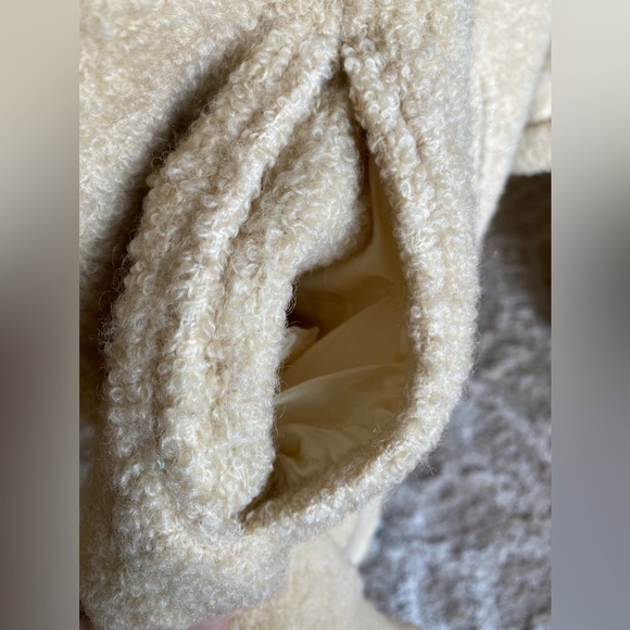 Anne Klein Coat Pennylane Vintage Longline Wool Cottage Quiet Scandi Parisian - Picture 9 of 11